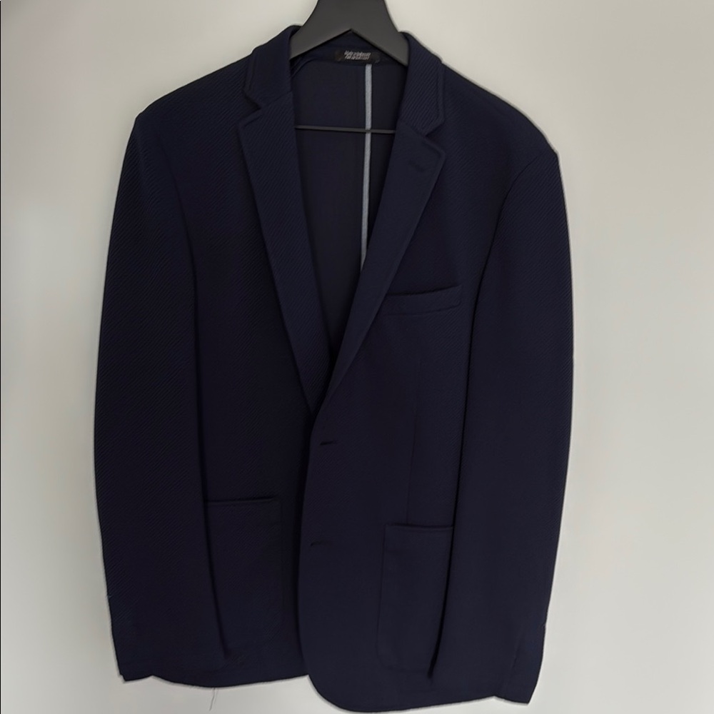 Vince Camuto Blue Sport Coat with Notched Lapel M